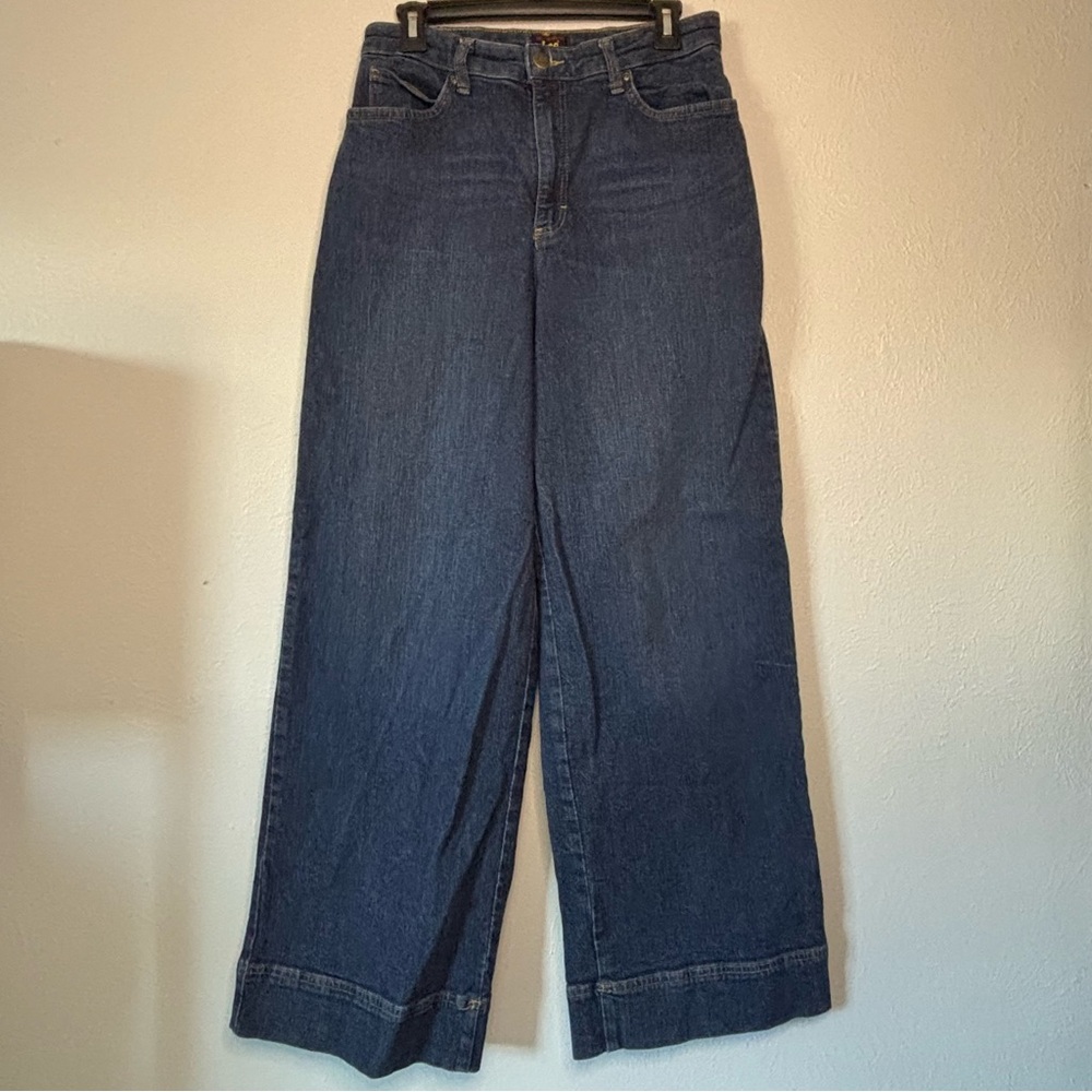 Lee Women's High Rise Wide Leg Jeans